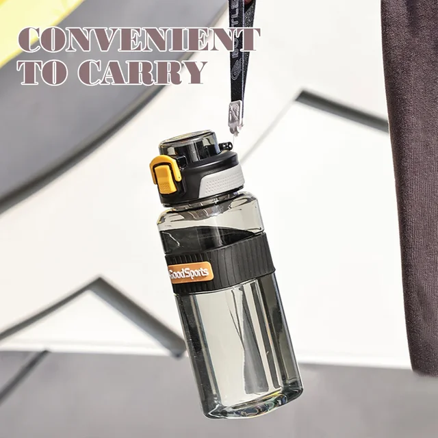 800ML Sports Water Bottle Large Capacity Plastic Cups Leakproof Drinking Bottle Portable Water Cup For Travel Outdoor Drinkware 6