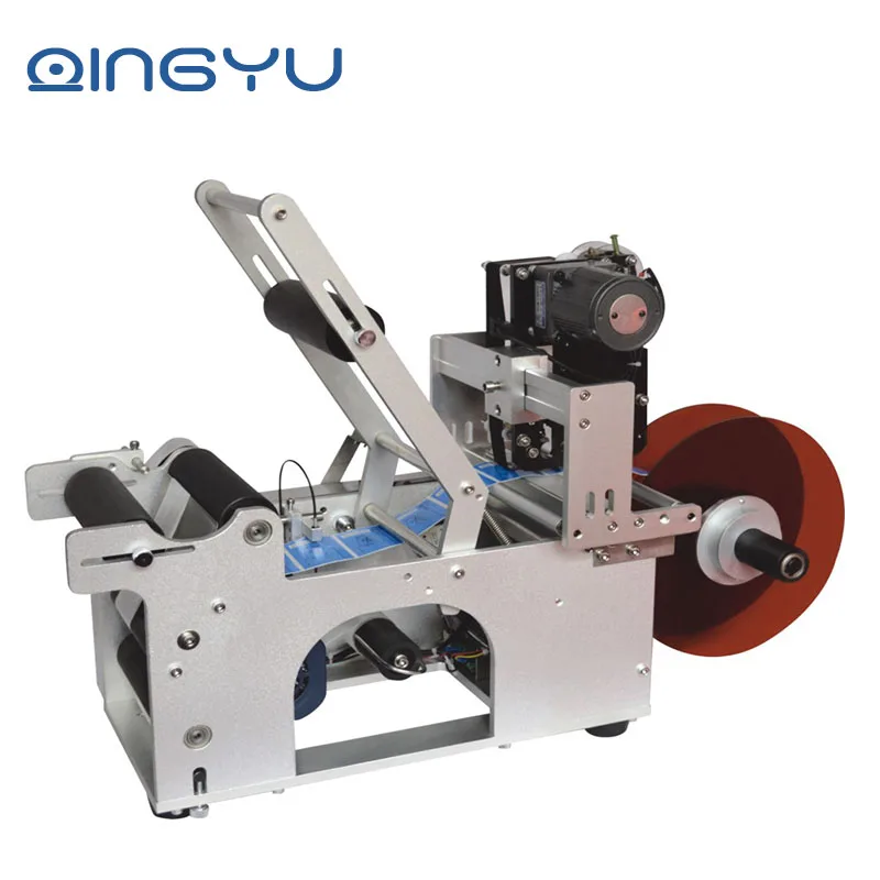

Semi Automatic Round Bottle Labeling machine with Batch Coding