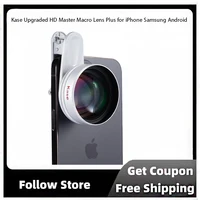 Kase Upgraded HD Master Macro Lens Plus for iPhone Samsung Android with Long Focus Distance 45-85mm 1