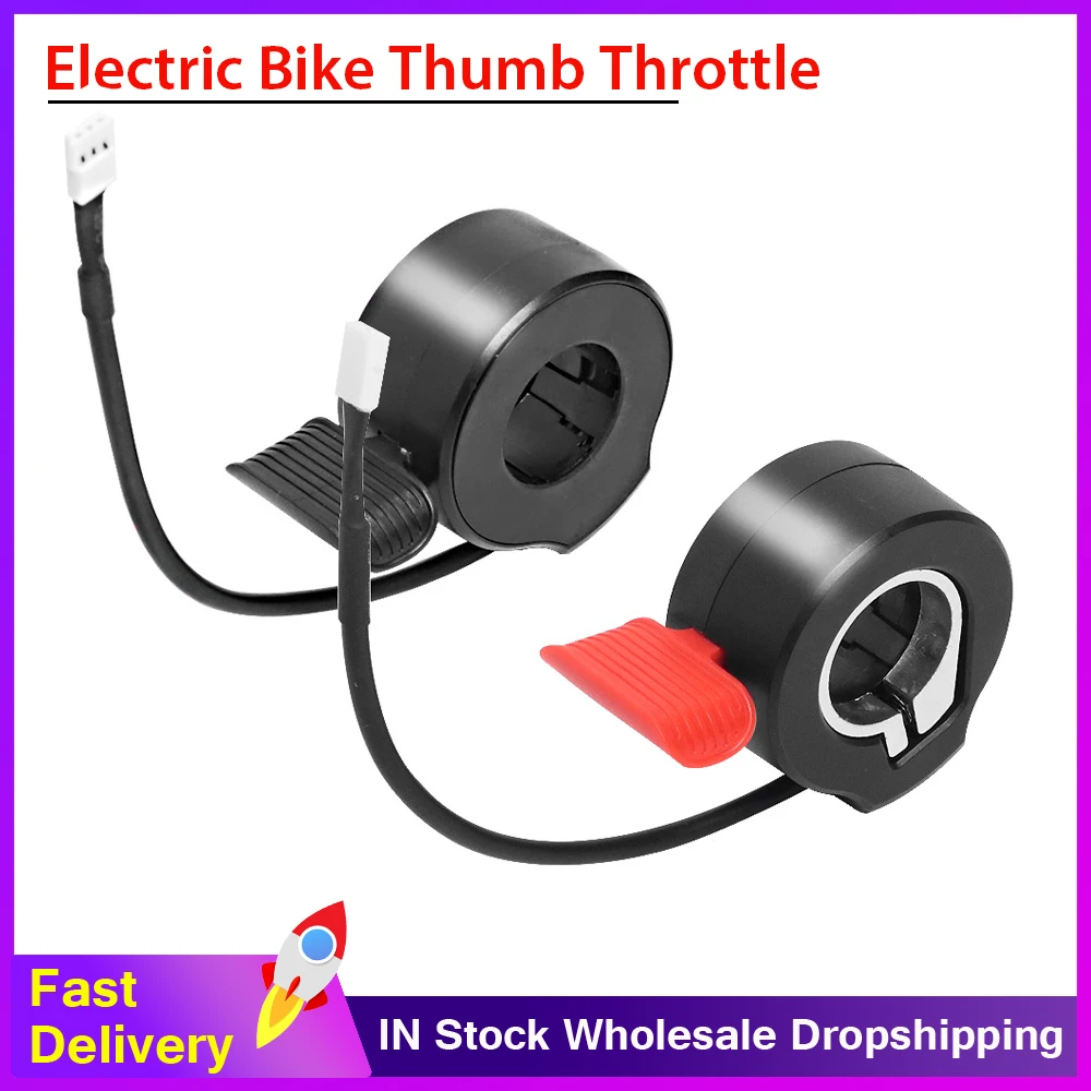 VGEBY Finger Throttle Hall Sensor Scooter Elettrico Acceleratore Grip Accessori per Biciclette Parti di Ricambio 