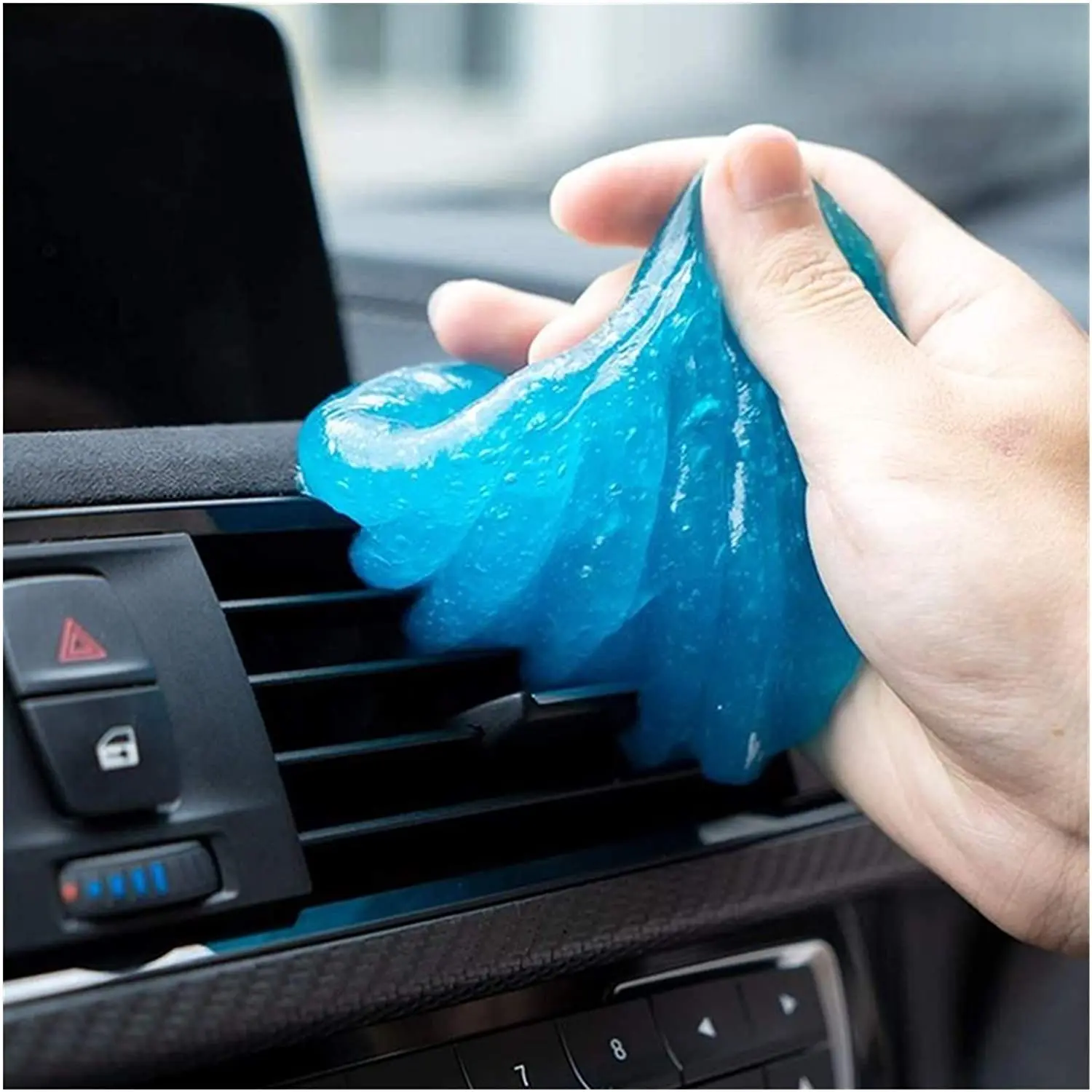 

Soft Cleaning Gel Car Air Vent Dashboard Laptop Keyboard Gap Detail Dust Dirt Removal Cleaner Glue Slime Tool