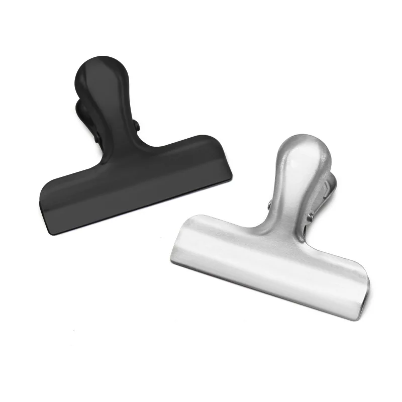 

1PC Snacks Clip for Bag Seal Stainless Steel Portable Kitchen Storage Food Beans Seal Sealing Bag Clips Sealer Clamp DIY Tool