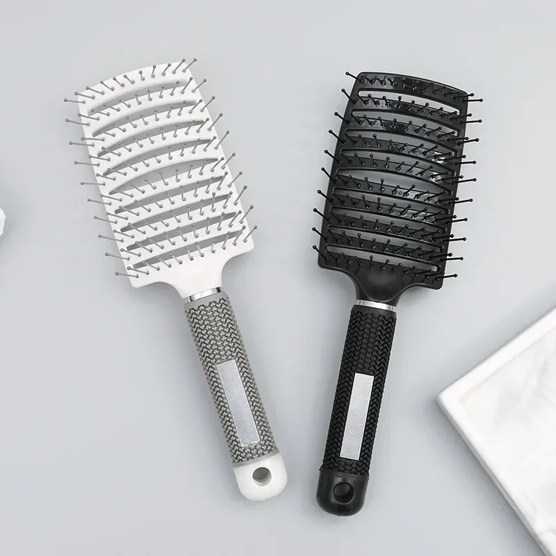 Arc-shaped Comb Fluffy Big Curved Comb Nylon Tooth Hollow Stereotyped Hairdressing Massage Styling Hair Brush hair comb,hair styling tools,hair brush comb