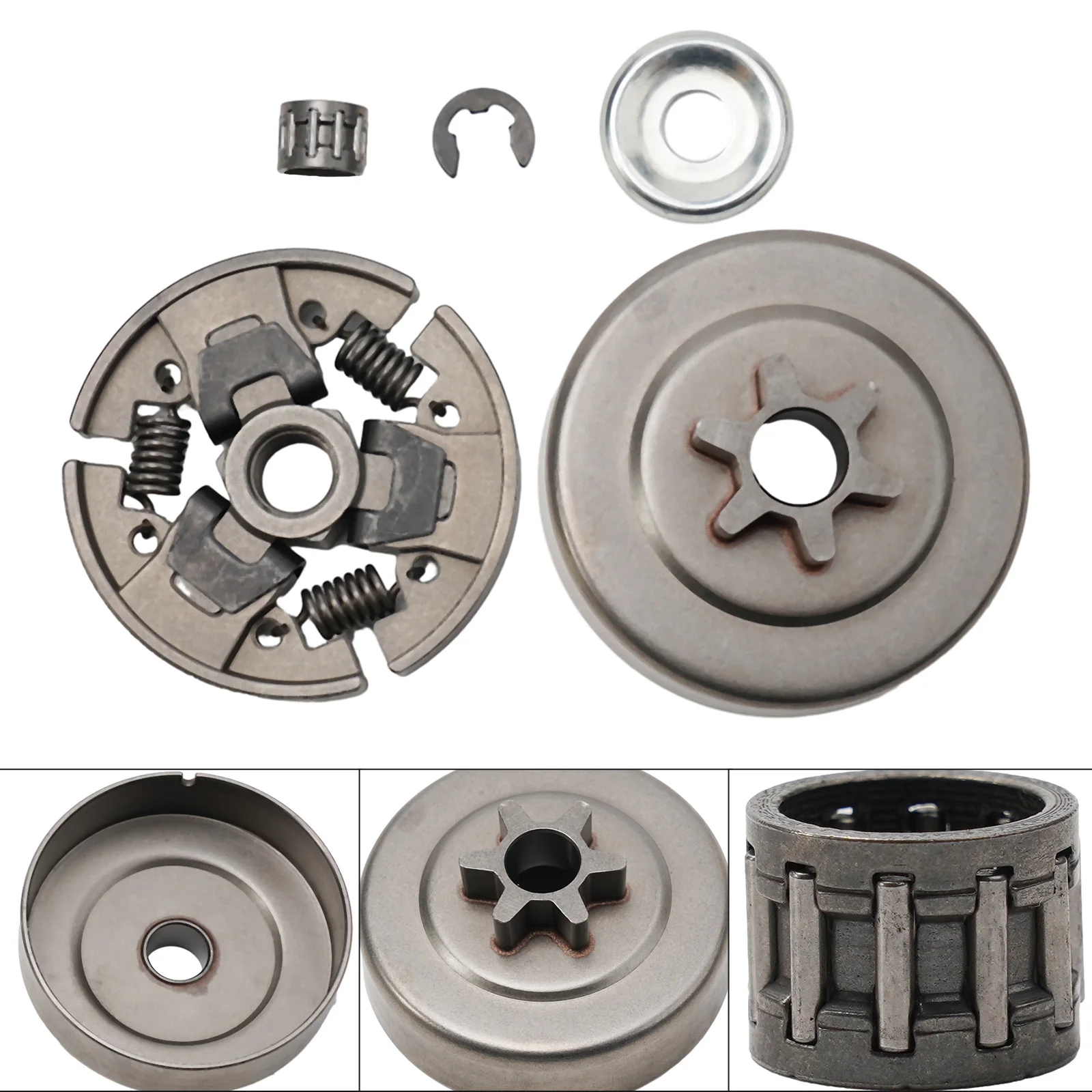 

Garden Tool Clutch Spur Sprocket MS170 MS180 M10 Metal Power Tool Accessories 018 Chainsaw Parts Power Equipment