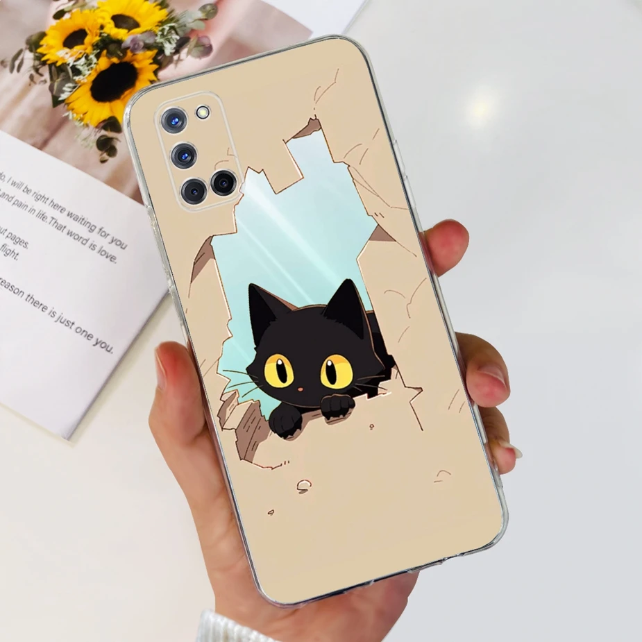 Cute Fashion Painted Clear Silicone Phone Case - Soft Protective Cover