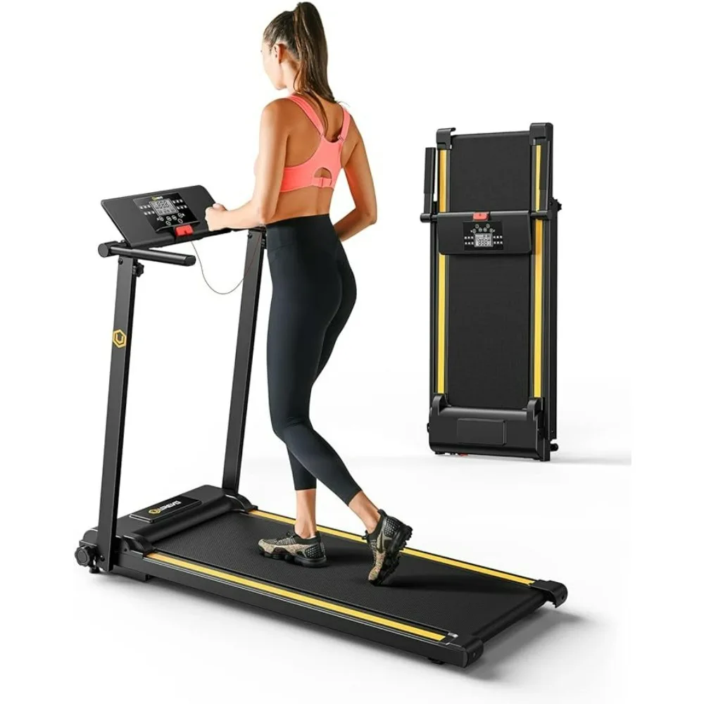 

Treadmill,2.25HP Treadmills for Home,12 HIIT Modes,Compact Mini Treadmill Large Running Area,LCD Display,Easy To Fold Treadmill