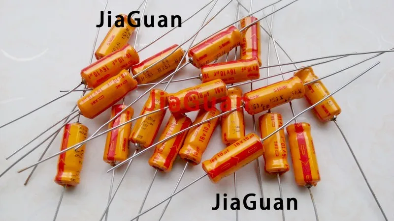 

20pcs Japan NIPPON KMC 10UF/16V 6.5x17MM NCC Axial electrolytic capacitor kmc 16V10UF NEW CHEMI-CON 10UF 16V audio