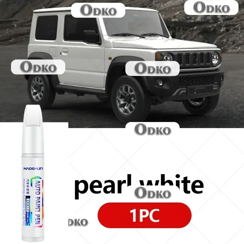 Für Marti Suzuki Jimny 1998-2025 JB53 JB64 JB74 Lack Reparatur Stift Touch Up Scratch Remover DIY Auto Zubehör Schwarz weiß Rot – Detail 4