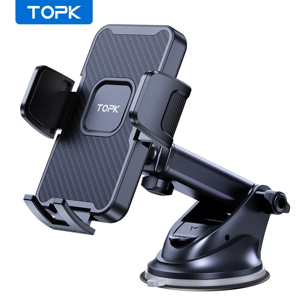Car Phone Holder Mount Strong Suction Hands-Free Universal Cell Phone Mounts for