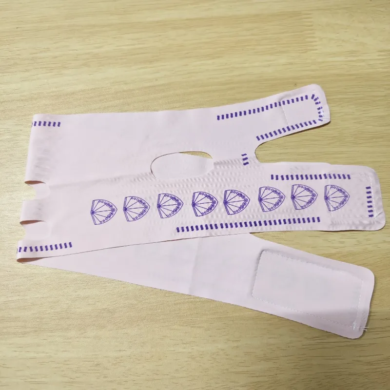 V Face Lift Band - Double Chin Reducer & Jawline Definer, Anti-Aging Elastic Face Mask for Women/Men | Sleep-Friendly Design