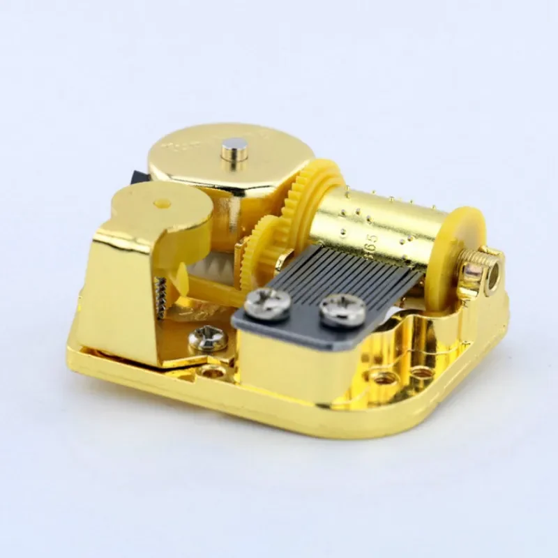 Y Gold-plated Music Box Yunsheng Movement 22 Kinds DIY Musical Box Accessories Birthday Gift mini Desk Home Decor with Screws