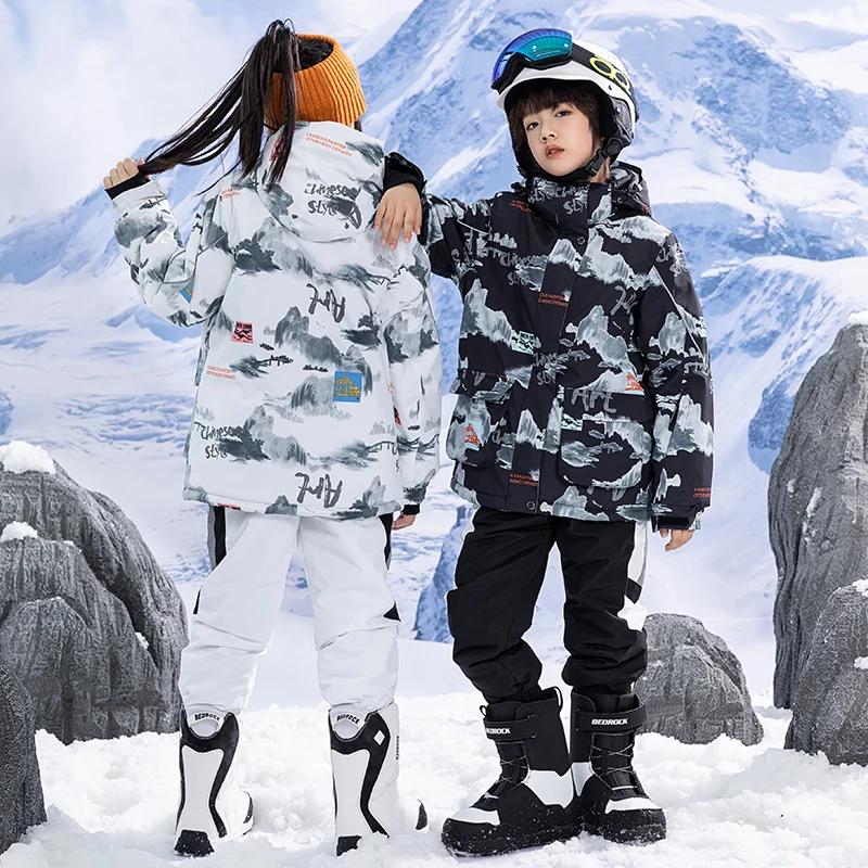 Children's Winter Jacket Snowboarding Clothing Children's Snow Wear New Children's