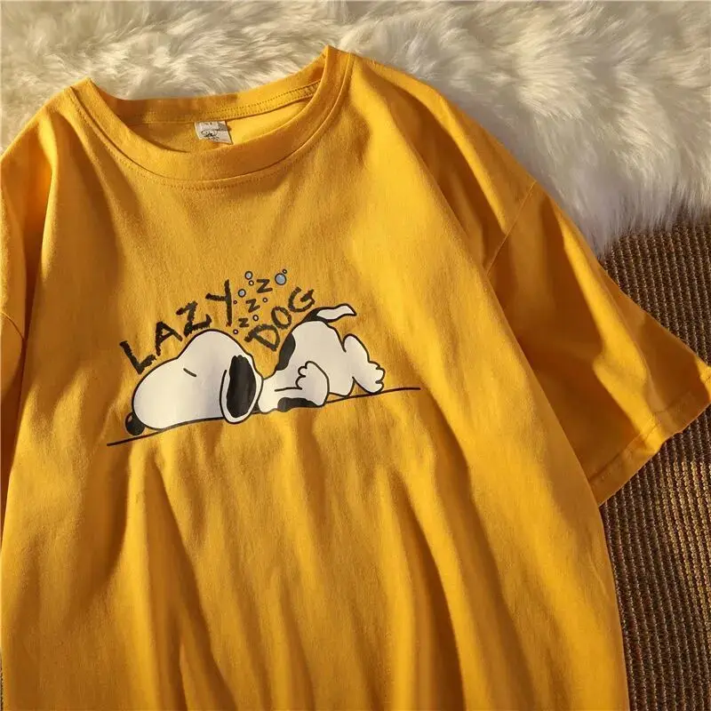 yellow snoopy shirt
