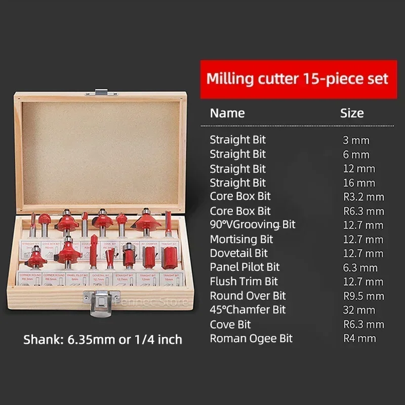 800W/2000W electric trimmer router woodworking laminate engraving slotting trimmer with 15 router bits for woodworking woodworking tools wood router plunge router