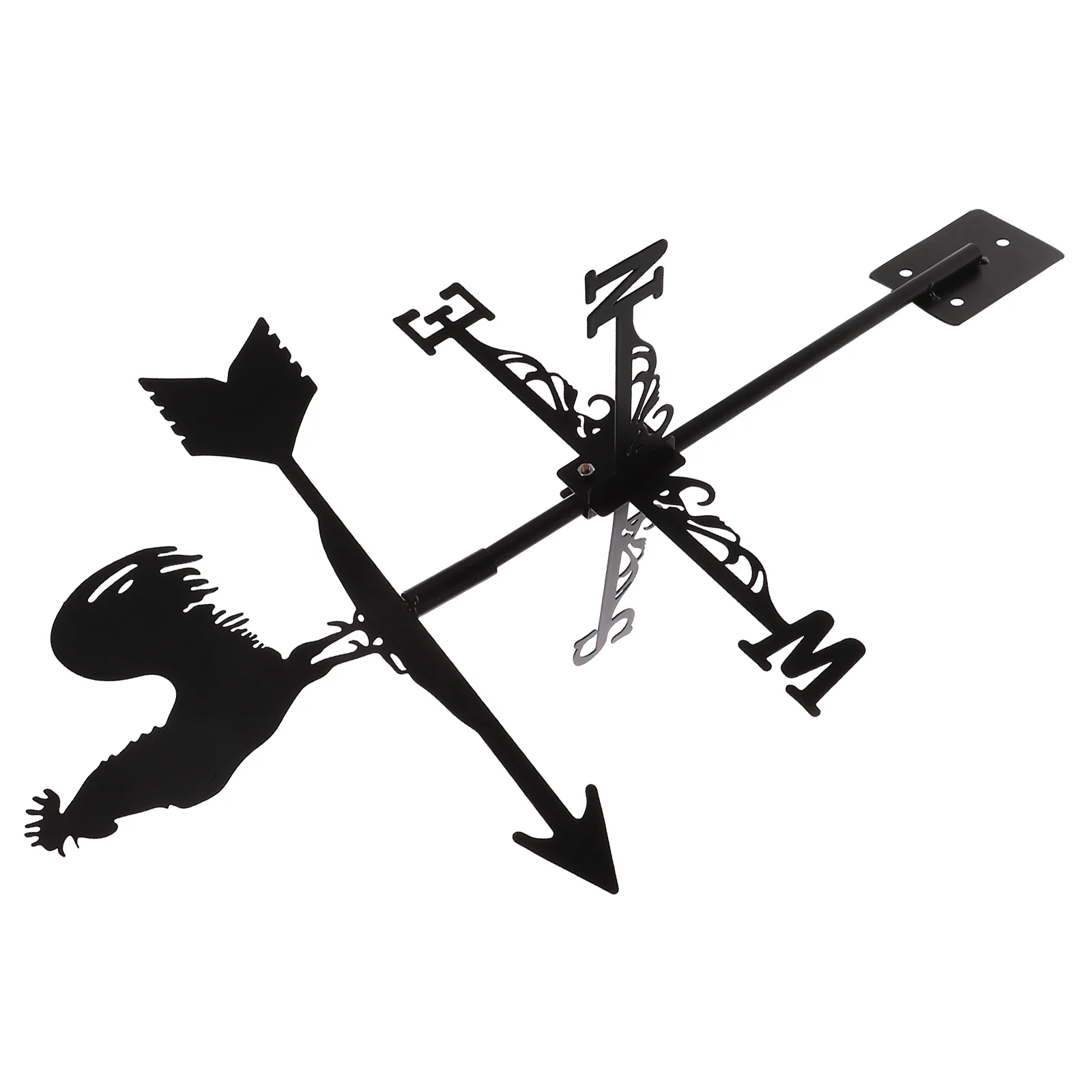 

Vane Wind Spinner Direction Indicator Roof Weather Lawn Decorations Iron Weathervane Vanes for Yard Outdoor