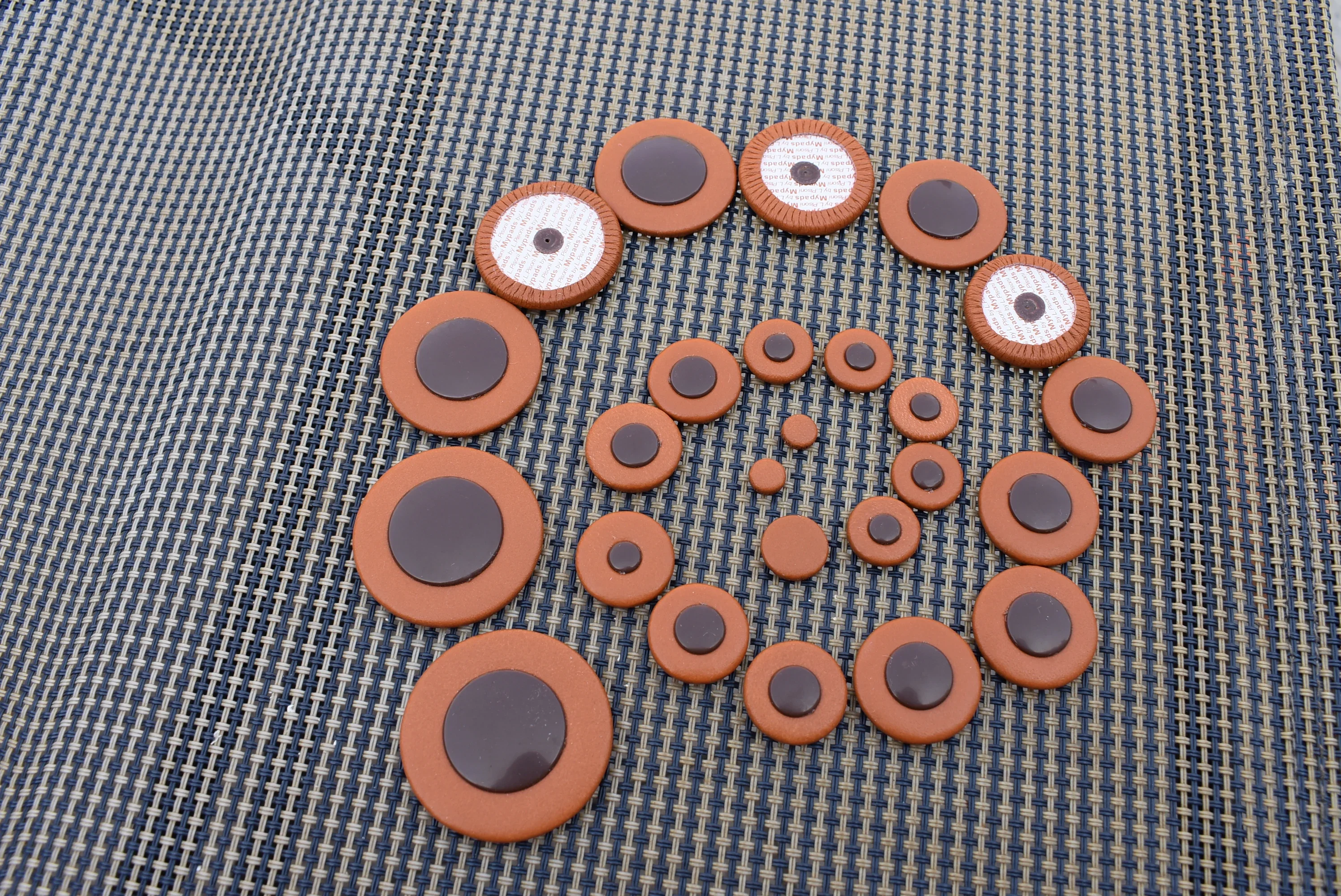 Leather Pads for alto saxophone Yamaha Size 1 Set