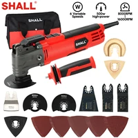 SHALL Multifunction Tool Oscillating Multi-Tools Kit with 5° Oscillation Angle Variable Speed Woodworking Tool Home Decoration 1