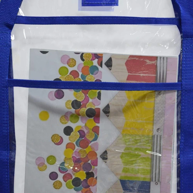 게시판 포스터 아트 액세서리 포켓이 포함된 PVC 보관 포켓 차트 포스터 전시 보드 시트용 30 x 24