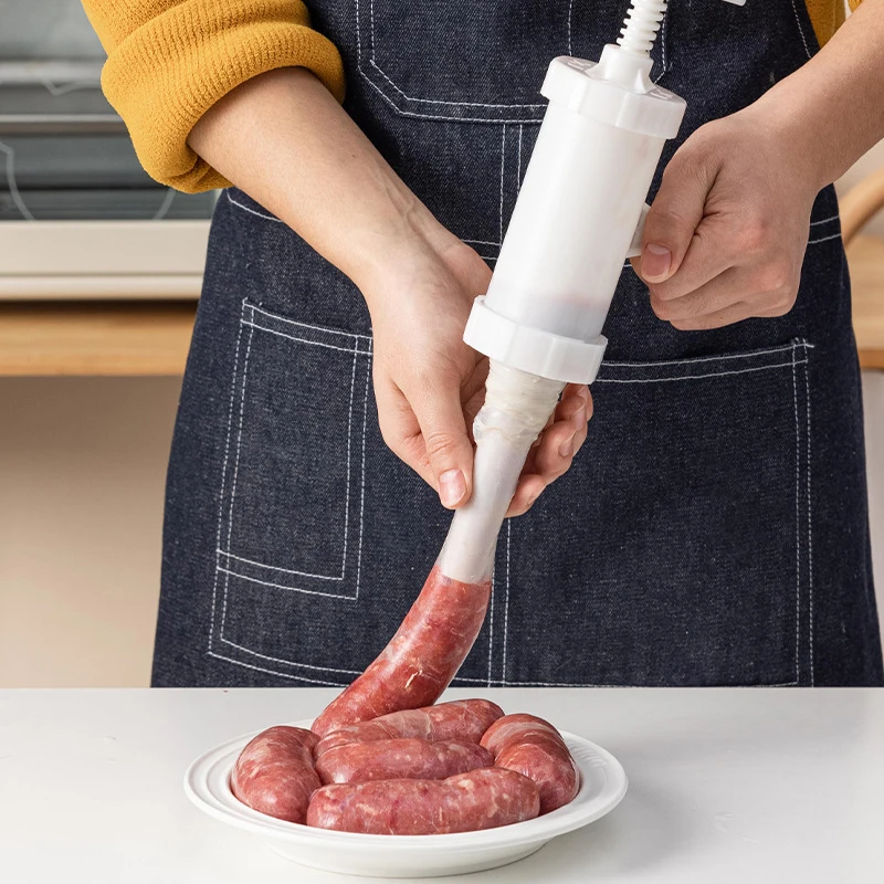 Sausage Stuffer Jerky Gun Manaul Meat Syringe Home Made Homemade Sausage Tool Small Tool Filler