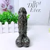 15cm Natural Yooperlite Crystal Quartz Carving Wicca Decor Carved Figurine Healing Halloween Gift 1pcs 6