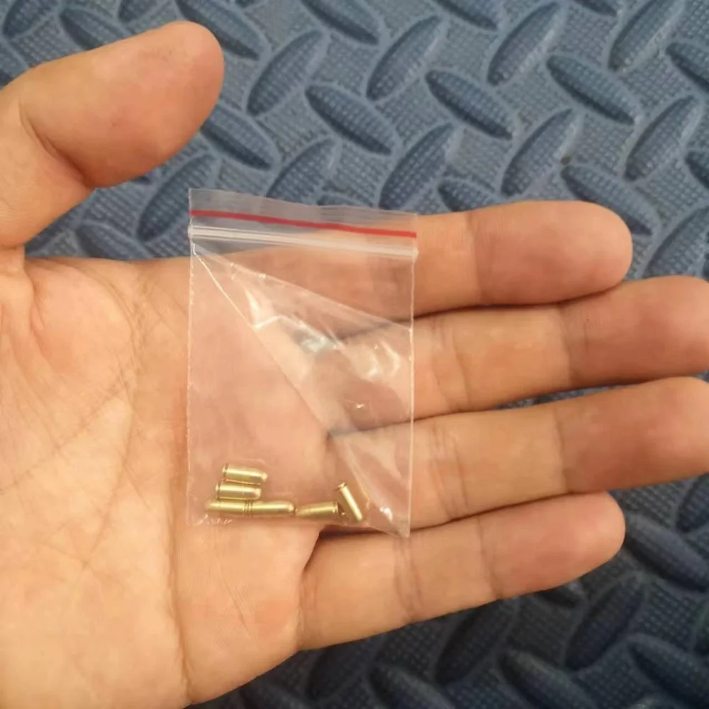 Mini Gun Pistol Parts 1:3 Scale Bullets for Mini Glock 17 G34 Extra Accessories Alloy Empire Bullets Magazine Clip Accessories