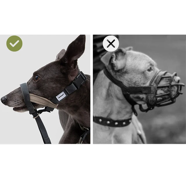 Soft Dog Head Collar Patented Padded No Pull Head Halter Training Nose Leash with Safety Link for Medium Large Dogs Adjustable 3