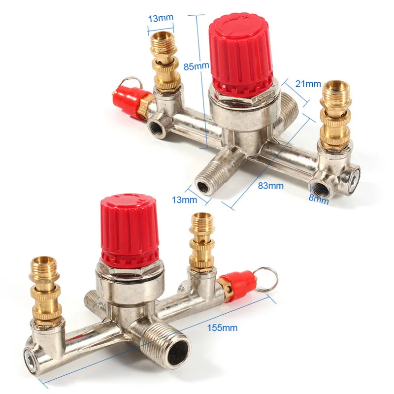 Outlet tube alloy air compressor switch pressure regulator valve fitting part  S 