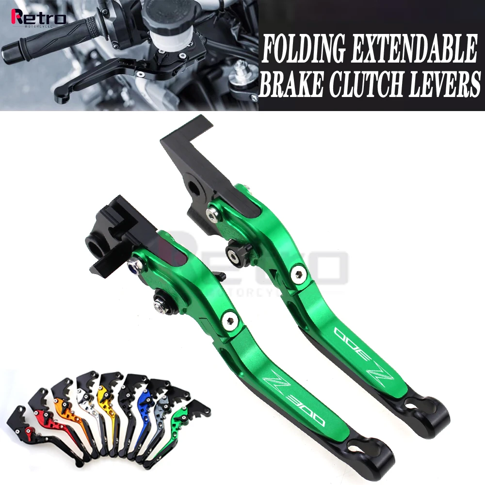 

Для KAWASAKI Z300 Z 300 2015-2018 2016 2017 мотоциклетные Складные Выдвижные регулируемые рычаги тормоза сцепления