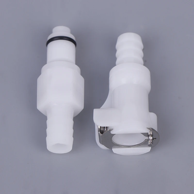 Female Quick Disconnect Hose Barb Coupling for Air/Water CPC, 3/8" POM Medical Panel Mount