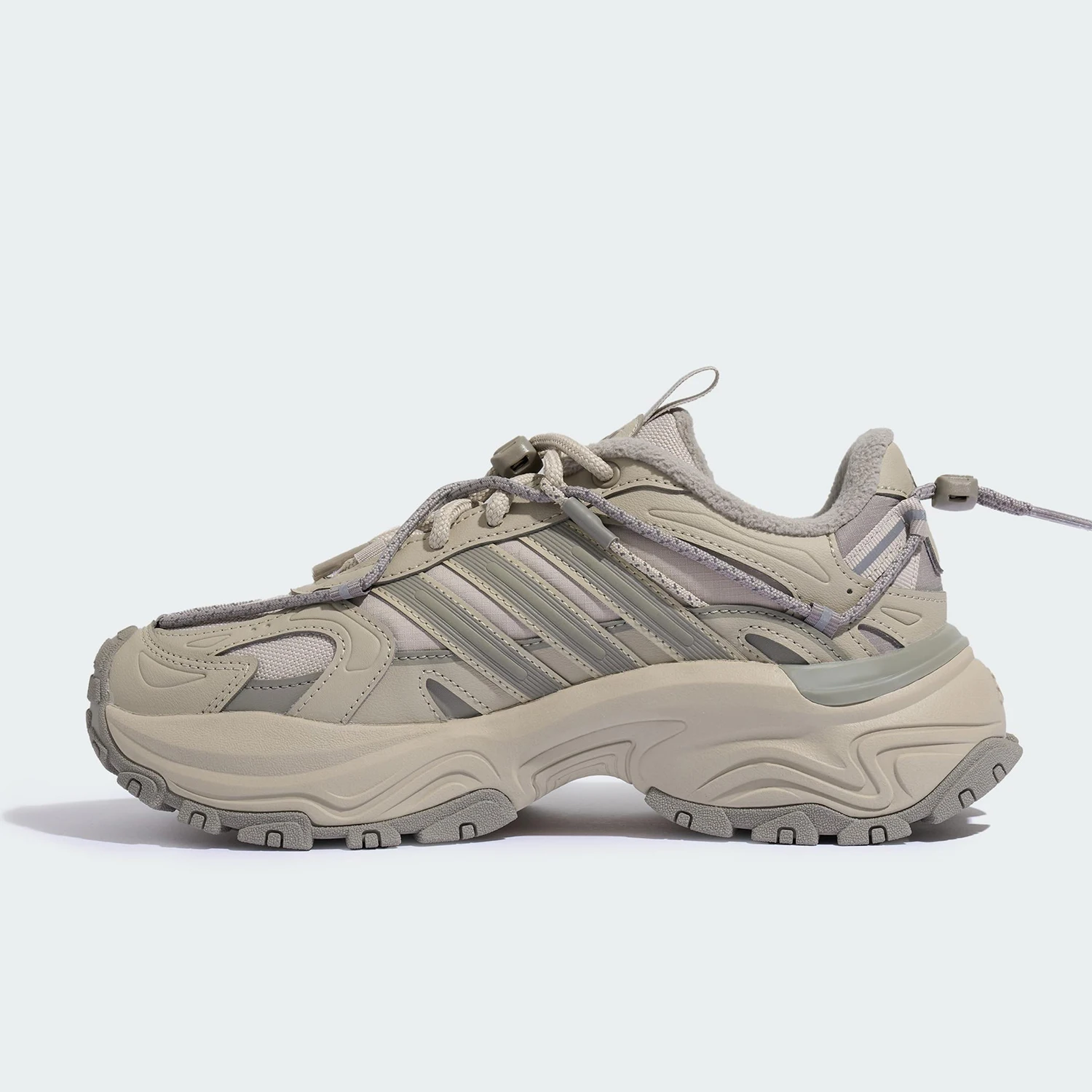 Scarpe sportive retrò Adidas originali estive da uomo e da donna con suola spessa KJ9102 - immagine 4