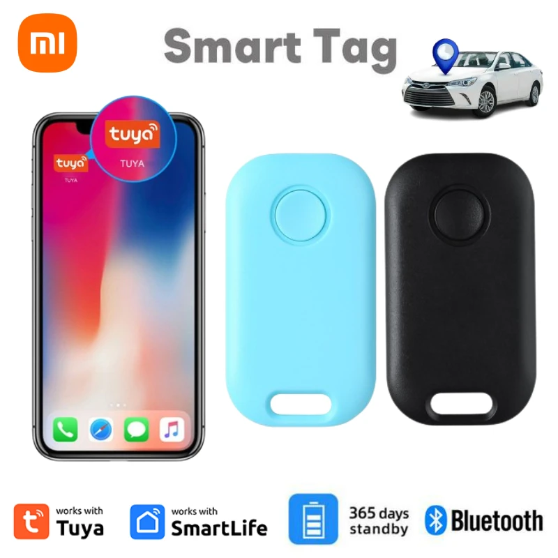 Xiaomi Smart Bluetooth Gps Tracker Funziona Con Apple Find My App Itag Dispositivo Di Promemoria Anti Smarrimento Mfi Rated Locator Car Key Pet Kids