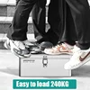 Stainless Steel Hardware Toolbox Organizer Multifunctional Metal Tool Box Suitcase Automotive Workshop Accessory Storage Box 5