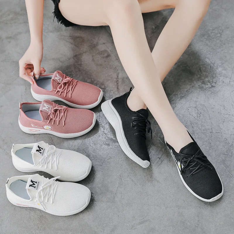 Tênis leves para mulheres, Tênis adultos, Sapatos Net Respiráveis, Solado Macio Confortável, Sapatos Solteiros Casuais ﻿ 6
