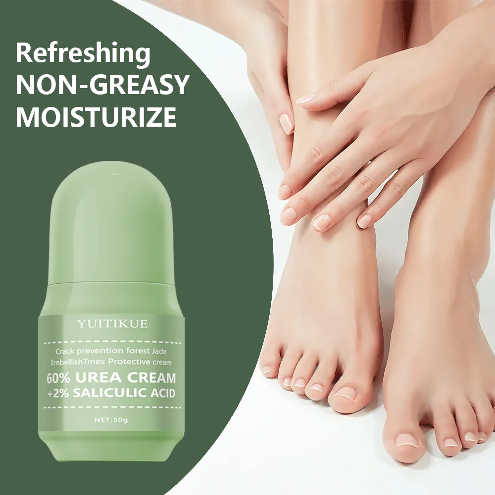 YUITIKUE Protective Cream 60% Urea Cream 2% Salicylic Acid Moisturizing and Repairing Anti-Dryness Hand Cream
