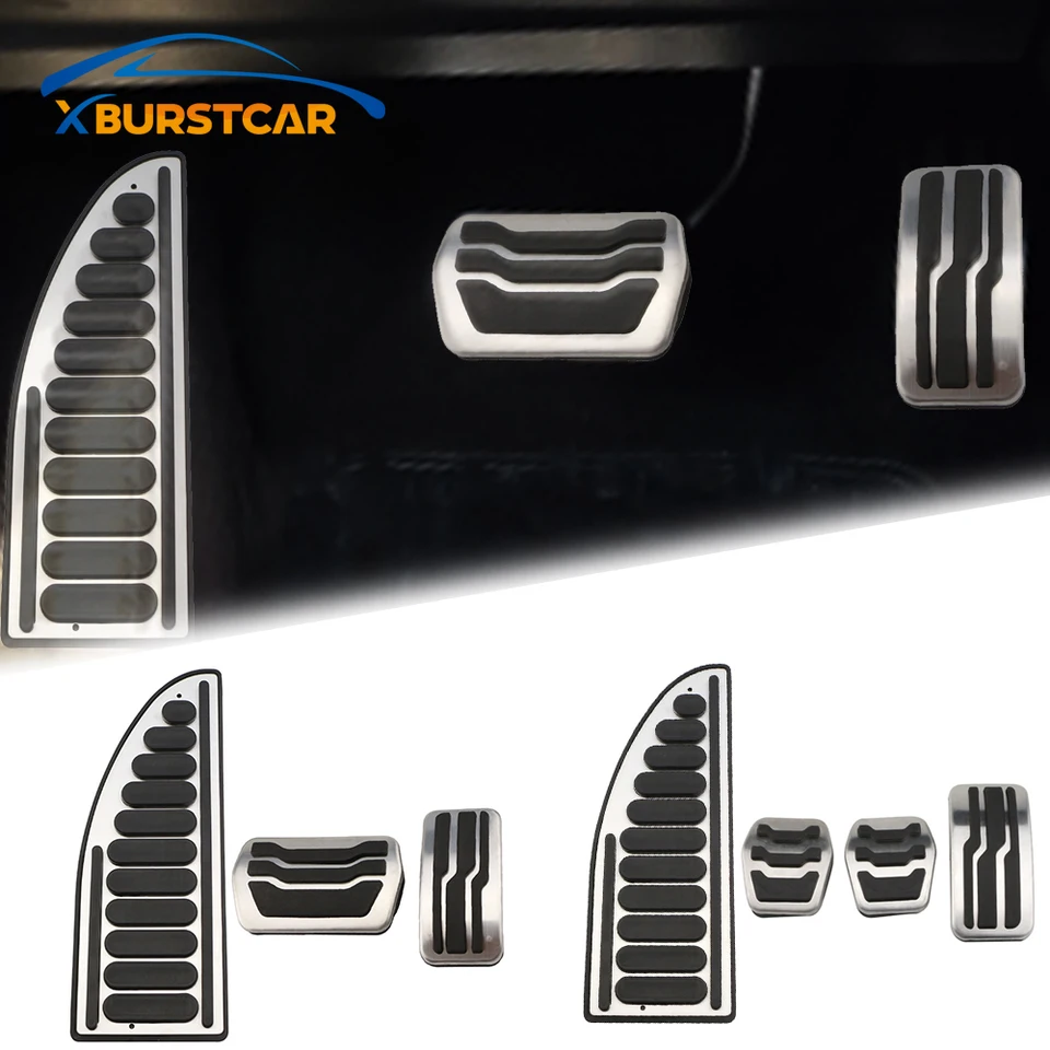 Edelstahl Auto Pedale Pads Gas Bremspedal Abdeckung für Ford Focus 2 3 4  MK2 MK3 MK4 RS ST 2005-2020 Kuga Escape 2009-2020 - AliExpress