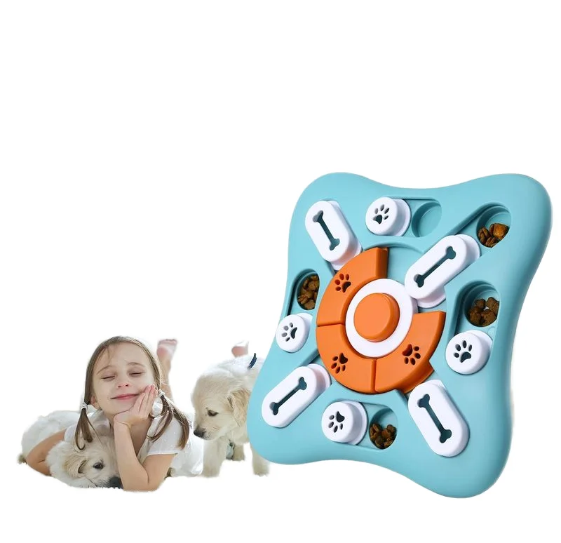 Level 3 Durable IQ Training Brain Stimulating Food Feeder Puzzle Dog