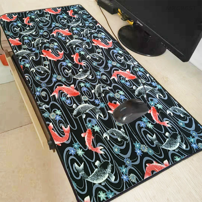 Mrgbest Fish Mouse Pads Accessori Da Scrivania Gaming Pc Gamer Completo Tappetino Da Tavolo Supporto Per Mouse Tappetino Da Scrivania Tappeto Tappetin