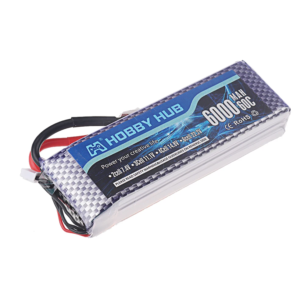 Batterie Drone 4S LiPo 1500-6000mAh XT60 Connecteur
