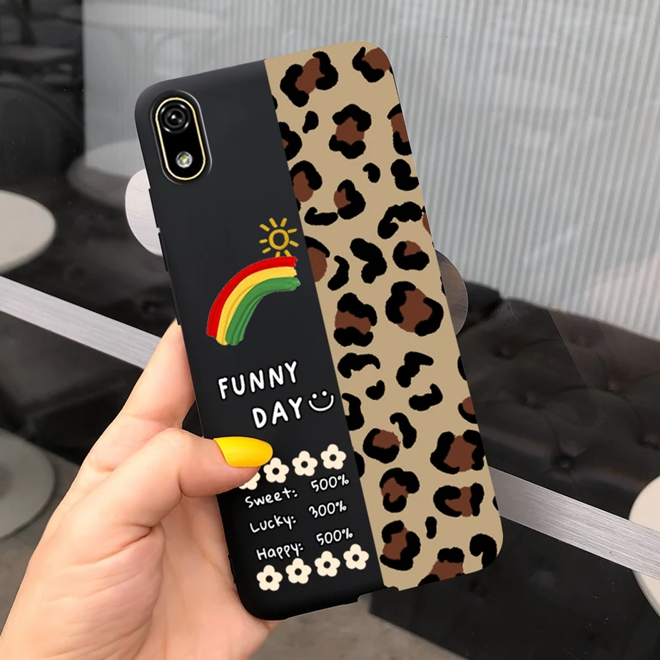 Stylish Painted Silicone Soft TPU Phone Case - Protective Back Cover Bumper
