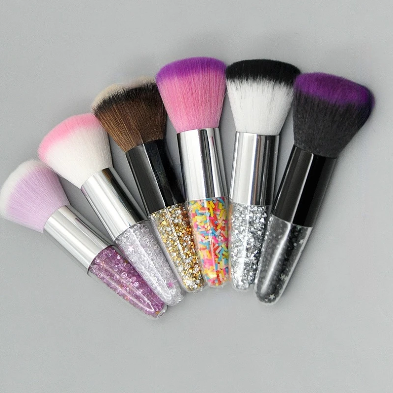 

Diamond Powder Brush Makeup Brush Crystal Particles Quicksand Handle Powder Blusher Foundation Brush Cosmetics Beauty Tools New