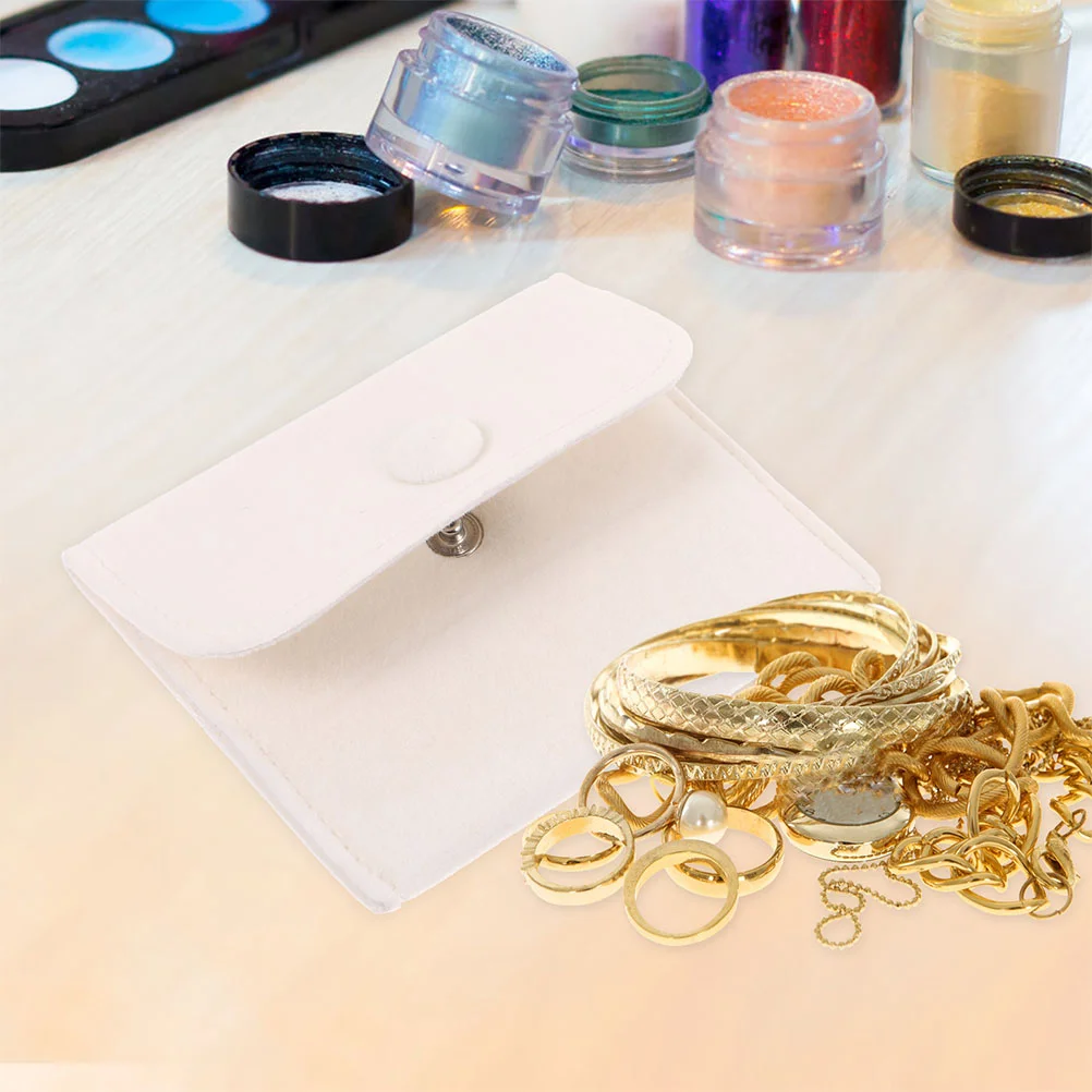 2pcs Small Jewelry Bag Small Jewelry Pouch for Necklaces Bracelet Rings Earrings Bag