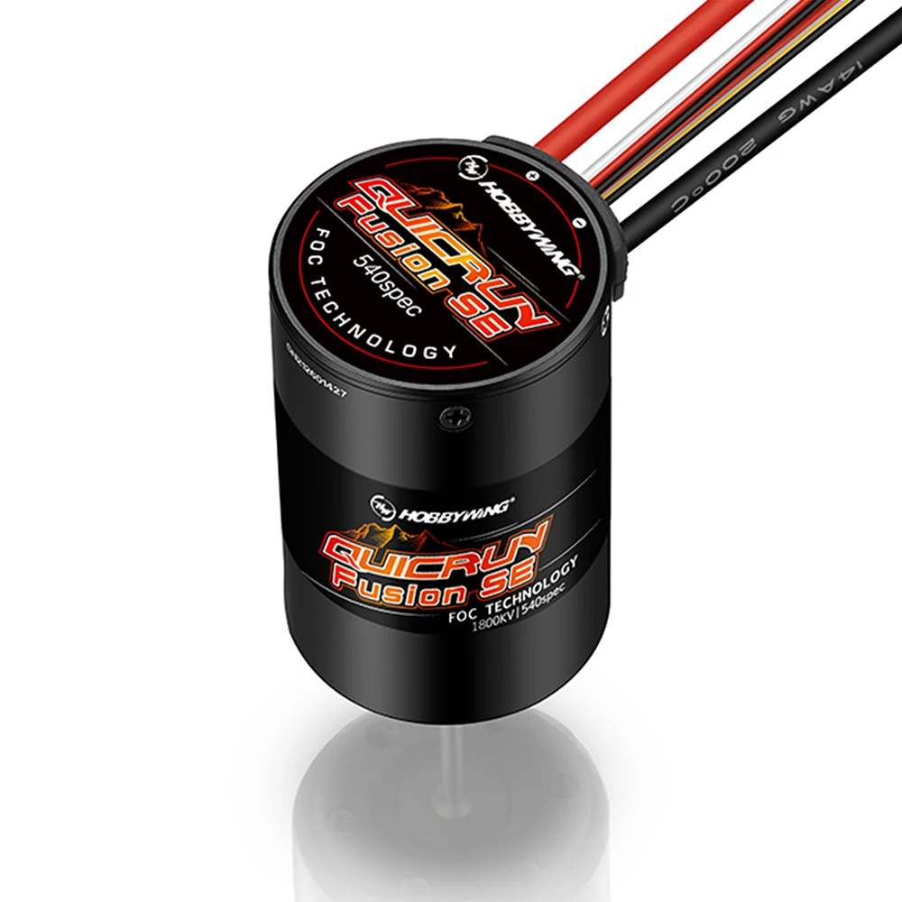 HOBBYWING QuicRun Fusion SE 40A 1800KV 1200KV Combined Motor