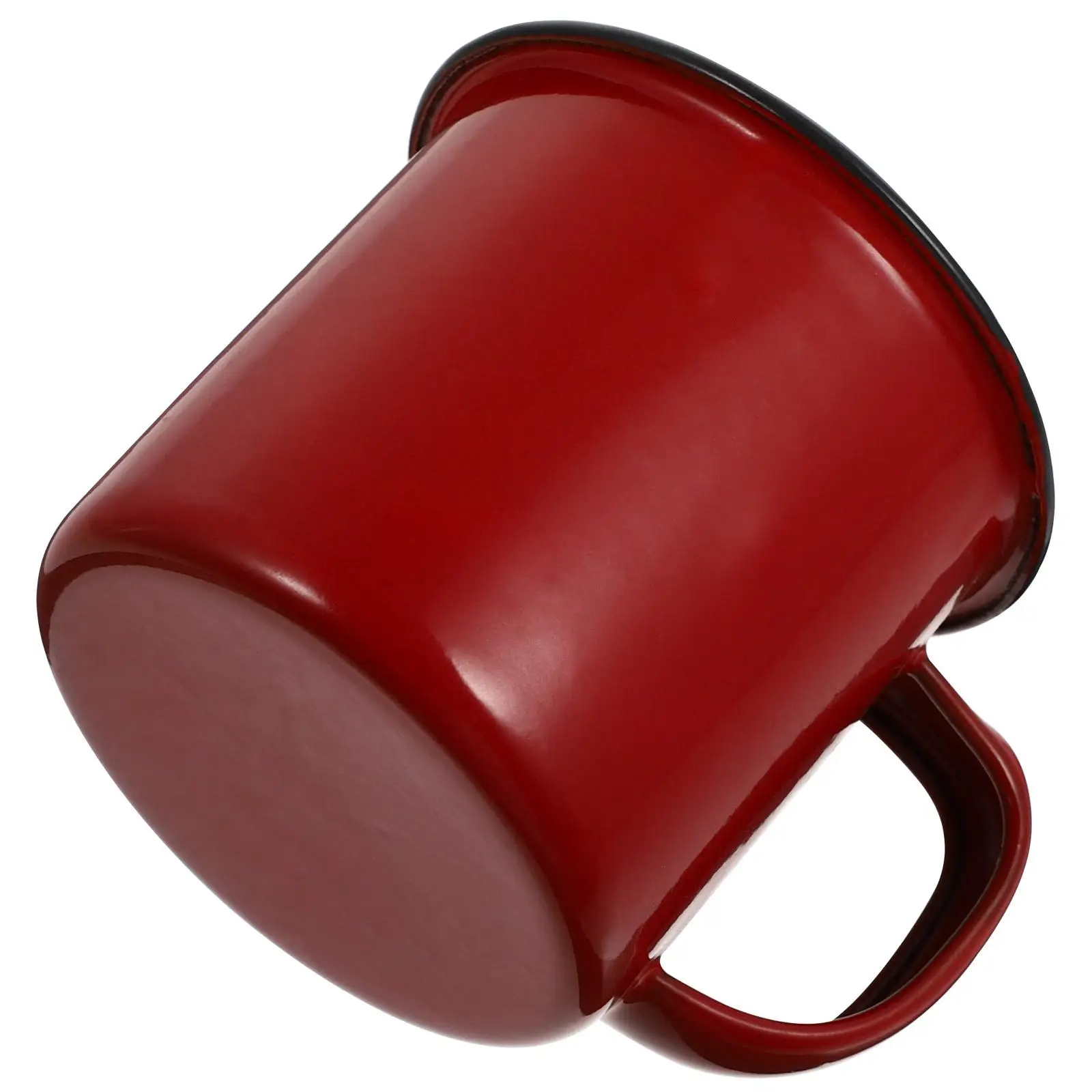 Vintage Iron Tass Small Tass Hot Pot Mug Water Cup Home Restaurant 1pc