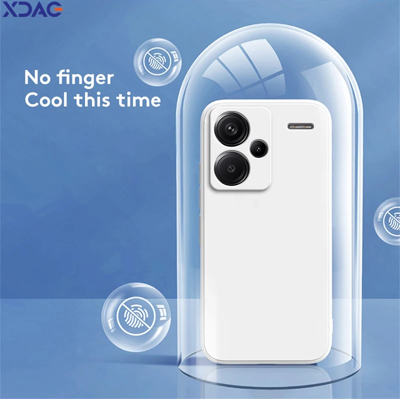 Liquid Silicone Soft Back Cover for Xiaomi Redmi Note - Original and Simple Design