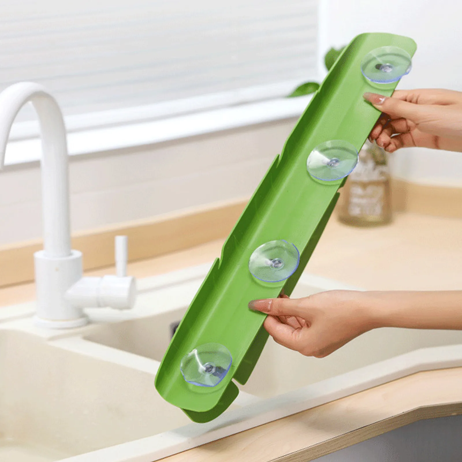 Silicone Kitchen Sink Water Splash Guard Kitchen Sink Water Splash