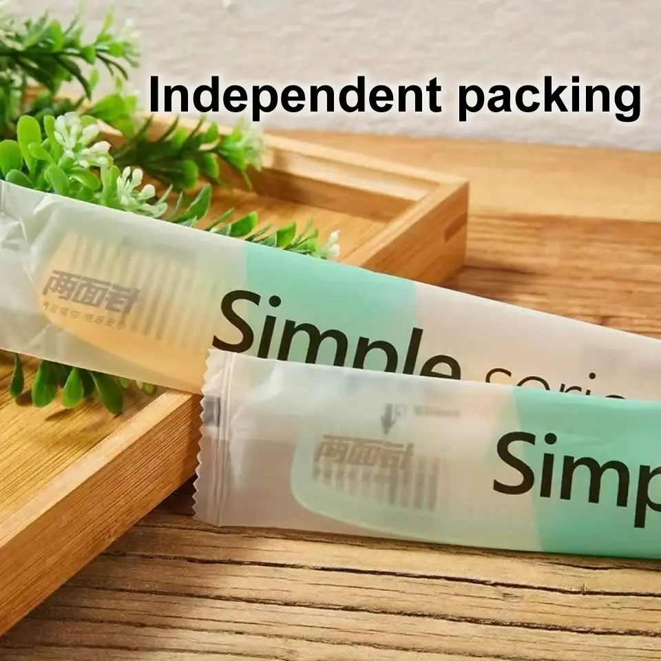 Free Shipping Summer Trip Transparent Color Hotel Travel Family Guests Independent Packing Disposable Portable Combs 6