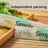 Free Shipping Summer Trip Transparent Color Hotel Travel Family Guests Independent Packing Disposable Portable Combs 6