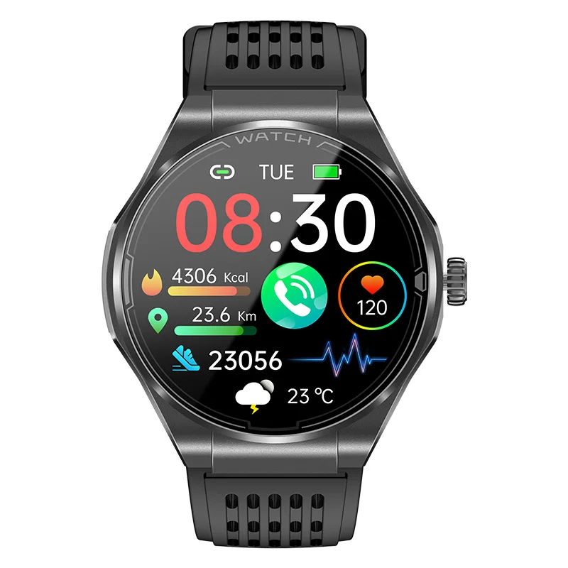 

Смарт-часы с измерением пульса, ЭКГ, Bluetooth