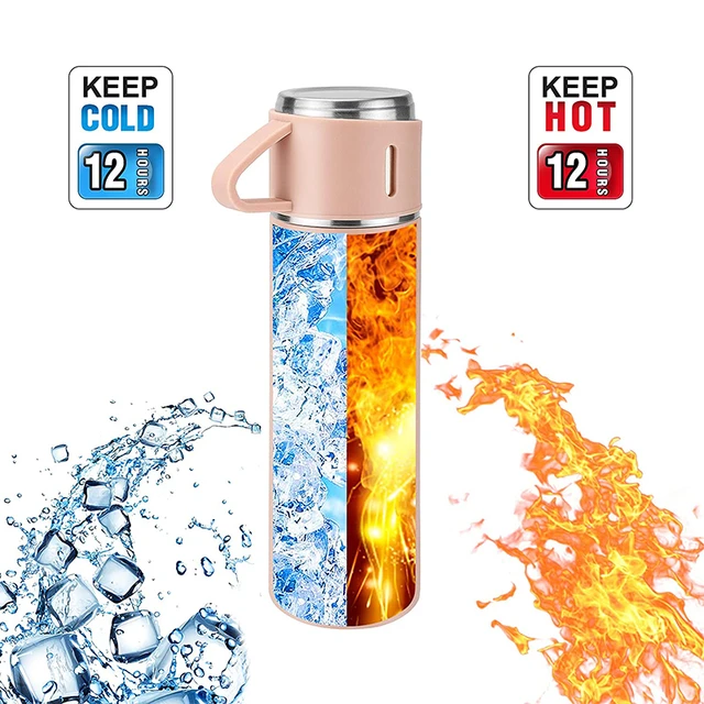 Water Bottle Stainless Steel Vacuum Flasks  Flask Set Stainless Steel Gift  - 304 - Aliexpress