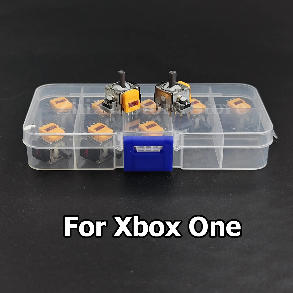 10Pcs with box 3D Hall Effect Durable Joystick Adjustable No Drift Thumb Stick Adjustable Compatible For PS4/PS5/XBox/Switch Pro - 4
